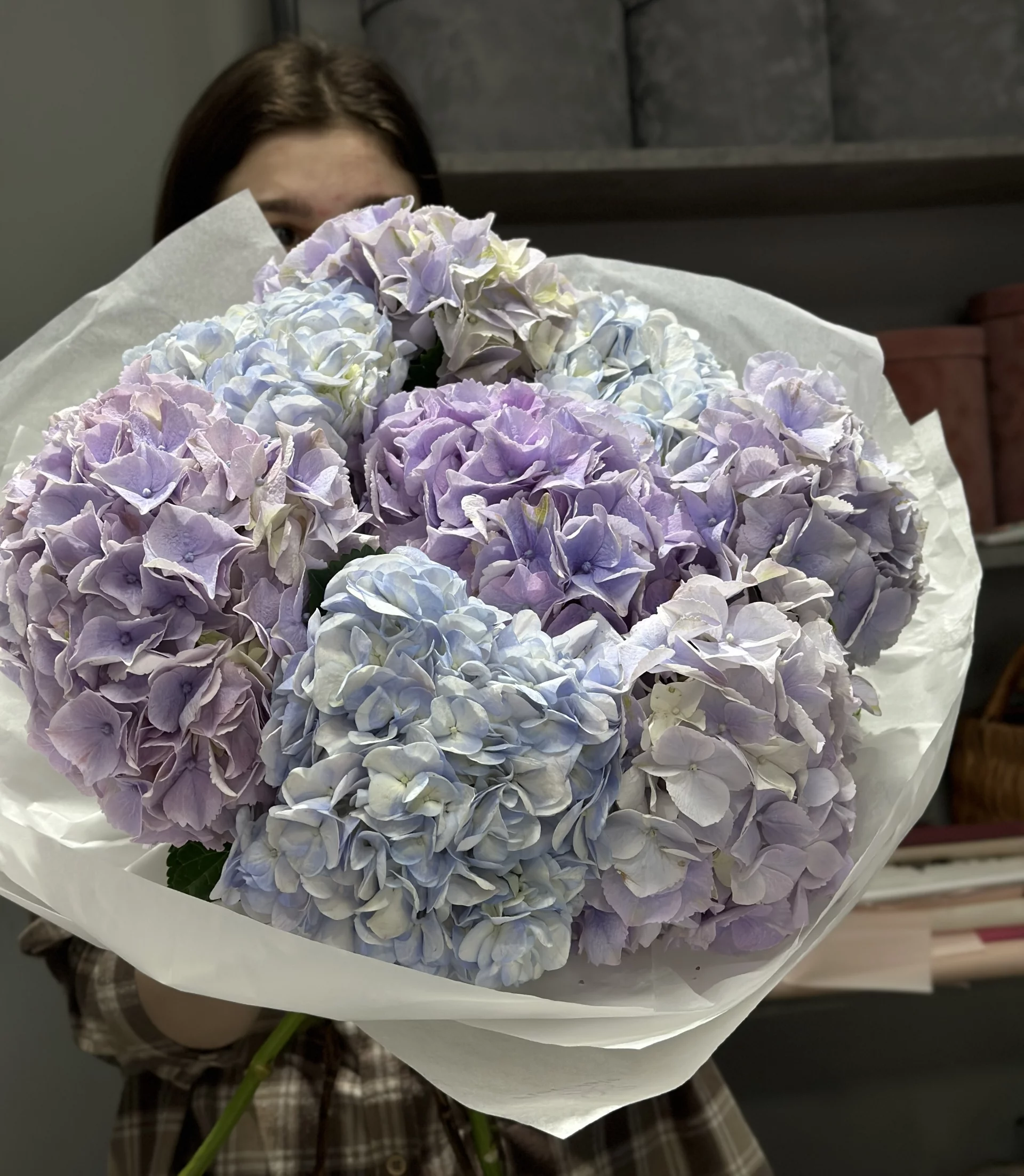 bouquet-of-hydrangeas-symphony:-a-melody-of-feelings